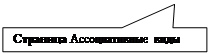 Прямоугольная выноска: Страница Ассоциативные виды